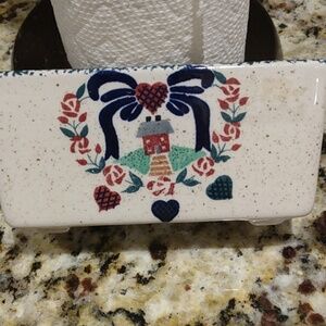 Ceramic coaster holder no coasters available